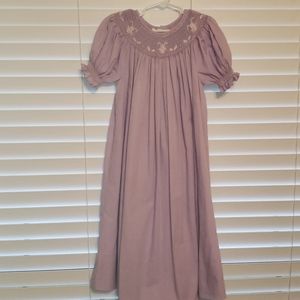 Girls Size 7 Smocked Easter dress by Rosalina